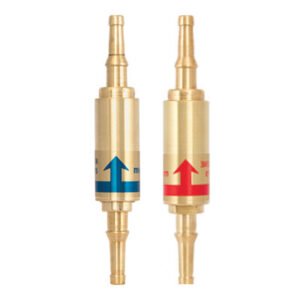 Βαλβίδες αντεπιστροφής μανομέτρου Ασετυλίνης